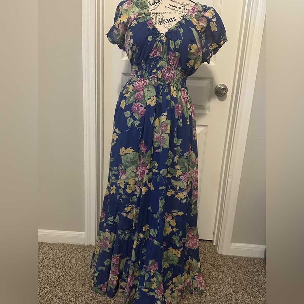 Betsey Johnson Floral Maxi Dress